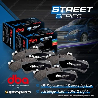 DBA Front + Rear Street Series Brake Pads for Audi A4 B6 8E B7 8H A6 C5 4B - image 1 of 4