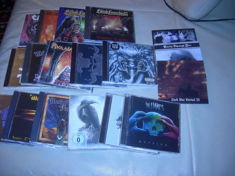 Heavy Metal Konvolut - 15 CDs inkl. DVD (Blind Guardian, Mercyful Fate, Danzig) - Bild 1 von 1