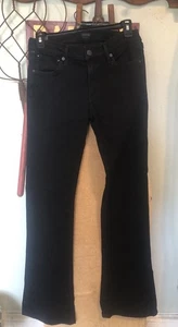 Citizens of Humanity Emannuelle Slim Bootcut Jeans in Faded Black size 27 - Picture 1 of 10
