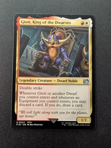 GIOTT, KING OF THE DWARVES #223 MTG Final Fantasy - Picture 1 of 2
