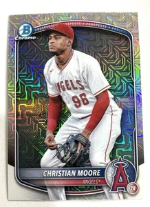 Christian Moore 2025 Bowman Chrome Mega Box Mojo Refractor #BCP-107 - Bild 1 von 1