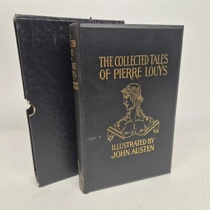 Collected Tales Of Pierre Louys Book Illustrated John Austen HC w/Slipcase 1930 - Picture 1 of 11