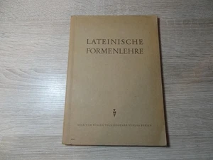 Friedrich Wolff: Lateinische Formenlehre  / Volk und Wissen / Schulbuch DDR - Imagen 1 de 7