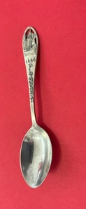 Cucchiaio souvenir 1620 Plymouth MA argento sterling 11,2 g 4,25" - Foto 1 di 8