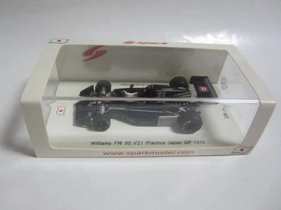 Spark SJ020 1/43 Williams FW05 Ford #21 1976 Japan GP Qualifying Model - Photo 1/4