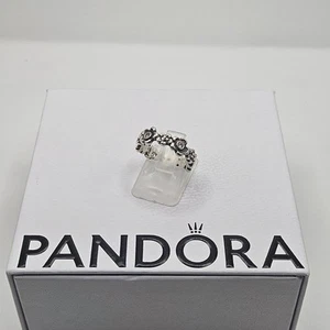 Genuine Pandora Natures Serenity Flower Ring ALE 925 190122CZ Size - 52 - Picture 1 of 4