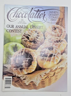 CHOCOLATIER Magazine May 1989 Annual Dessert Contest Decorate a Cake Ovens - G - Image 1 of 2