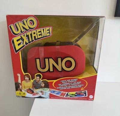 UNO Extreme Card Game Featuring Random-Action Launcher with Lights & Sounds NEW - Image 1 of 4