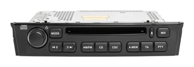2004-2007 Jaguar XJ8 AM FM CD Player Radio Receiver w Navigation 2W93-18B876-BJ - Image 1 of 4