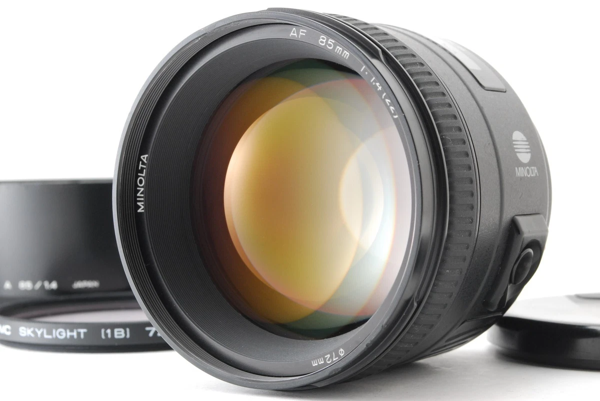 Minolta 85mm Focal Camera Lenses for sale | eBay