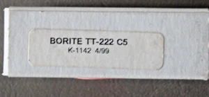 CARBIDE INSERTS  BORITE  TT-222 C5 - Picture 1 of 3