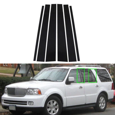 Cubierta de moldura de puerta postes de pilar para Lincoln Navigator / Ford Expedition 1997-2017 Foto 1 de 4