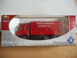 Solido Mercedes Truck Poste Medical Avance 22 in Red in Box - Picture 1 of 1