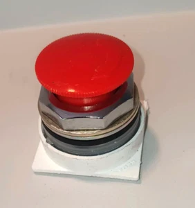 General Electric CR104PTR20A0R Pushbutton Switch, E Stop, Emergency Stop Switch - Picture 1 of 2