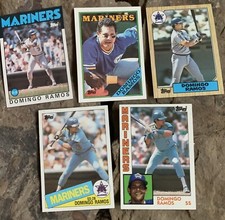 Domingo Ramos Baseball Cards. Seattle Mariners