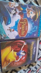 películas dvd Disney blancanieves y pinocho ediciones 2 disco - Imagen 1 de 3