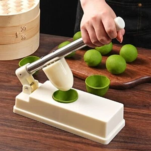 Oval Sweet Green Rice Balls Skin Molds Non-stick Dough Press Maker Restaurants - Picture 1 of 12
