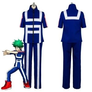 My Hero Academia Boku no Hero Kohei Horikoshi Sport Gym Uniform Cosplay Costume - Picture 1 of 5
