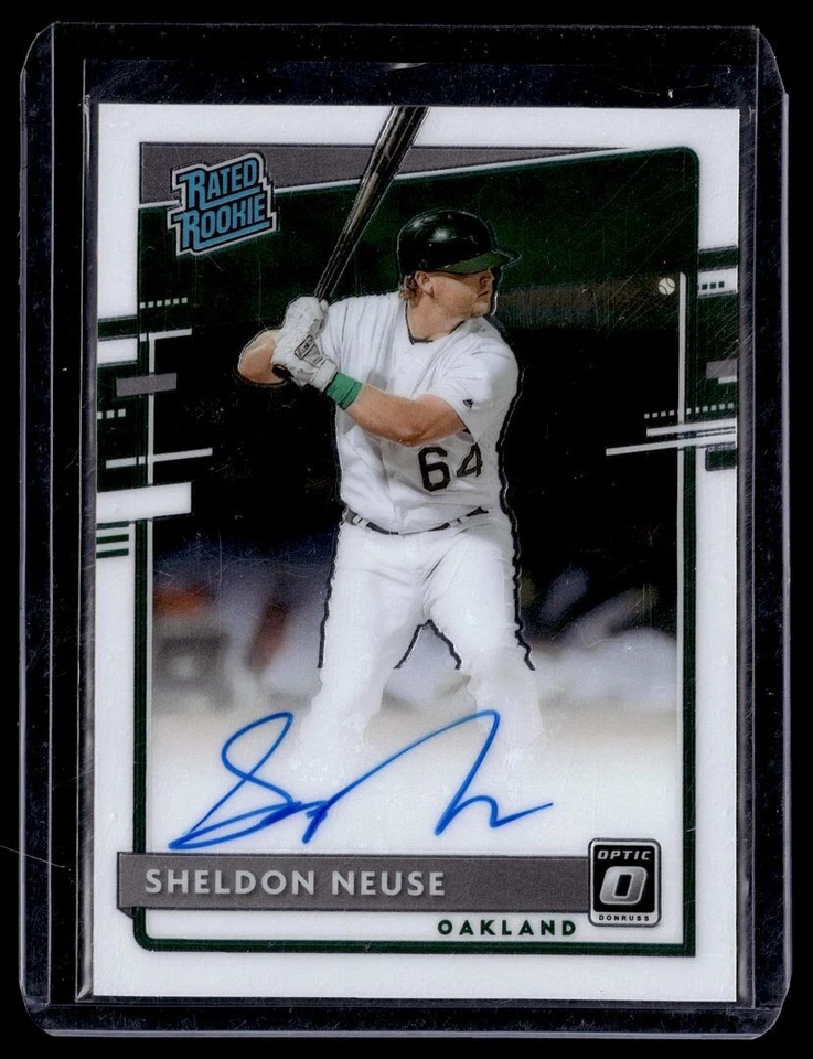 2020 OPTIC RATED ROOKIE AUTO SHELDON NEUSE A'S - Image 1 of 1