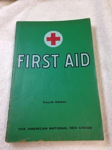 Vintage 1957 AMERICAN RED CROSS First Aid BOOK, Fourth Edition - Picture 1 of 12