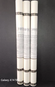 3 Double Rolls York CAREY LIND Design Pre Past Wallpaper  56 Sq Ft ea. Vintage - Picture 1 of 15
