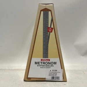 Métronome Wittner NEUF EN BOITE couleur noyer modèle bois mat # 813M - Photo 1 sur 9