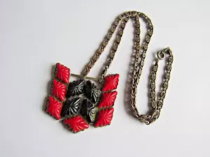 Ancien collier Ethnique - Perles de verre et métal - Travail Artisanal Kabyle ? - Picture 1 of 4