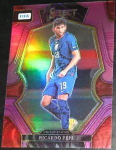 2022-23 Select FIFA Ricardo Pepi Purple Prizm # 66/75 USMNT Mezzanine #184 - Picture 1 of 2