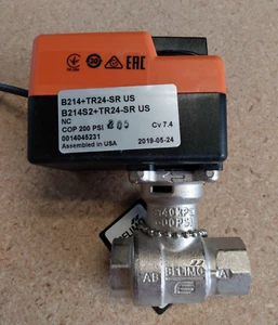 Belimo B214+TR24-SR US 1/2" CV 7.4 - Picture 1 of 7