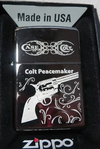 Zippo Lighter - Colt Revolver Peacemaker -Cowboy Firearms - Picture 1 of 4