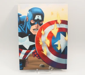 Il Coraggioso Capitan America Una Storia delle Origini Prima Edizione Libro 2011 - Foto 1 di 3