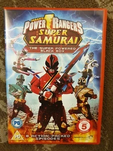 POWER RANGERS SUPER SAMURAI THE SUPER POWERED BLACK BOX DVD KIDS 8 EPISODES - Picture 1 of 2