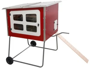 Mobiler Hühnerstall Mobile Coop aus Holz - Bild 1 von 9