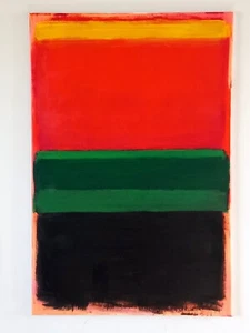 Original Abstract Painting in the Style of Mark Rothko - Picture 1 of 8