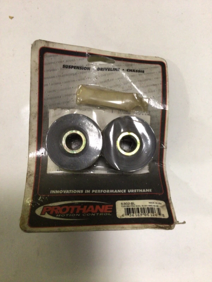 Nuevo de Lote Antiguo Prothane 80 98 Ford F-250 F350 Cuadro Grillete Buje Kit 6-802-BL Foto 1 de 2