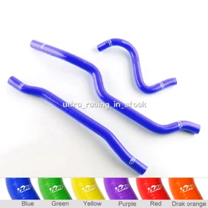 BLUE 2007 2008 2009 2010 HONDA RANCHER TRX 420 ES FE SILICONE RADIATOR HOSES - Picture 1 of 3