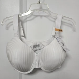 NWT Playtex Secrets Bra 40DD Underwire All Over Smoothing Padded Cup 4747 White - Picture 1 of 7