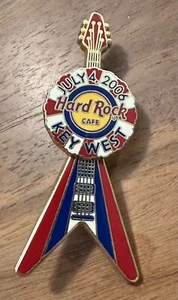 Hard Rock Cafe KEY WEST 2006 4. Juli 4. 4. Juli Flying V Gitarre LE 200 Pin - Bild 1 von 2