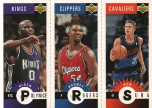1996-97 UD Collector's Choice Mini-Cards #M160/M126/M112 - Olden Polynice 96-505 - Picture 1 of 2