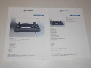 Folleto de tocadiscos Dual CS-505-4 1990 2 páginas, especificaciones, información, artículos - Imagen 1 de 2