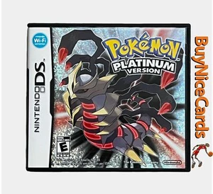 Pokemon Versión Platino Nintendo DS, 2009 Casi Completo Auténtico, Juego + Caja - Imagen 1 de 3