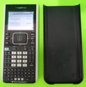 Texas Instruments TI-NSPIRE CX CAS Color Graphing Calculator With Cover and Cord - Picture 1 of 7