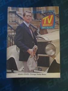 TV Weekly Regional Guide Magazine September 1971 Dean Jones Chicago Teddy Bears - Picture 1 of 1