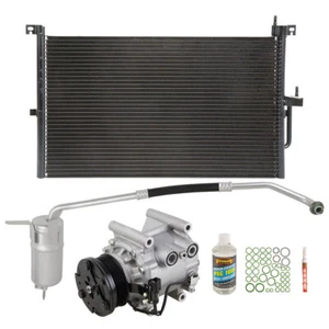 A/C Kit w/ AC Compressor Condenser & Drier For Jaguar X-Type 2002-2005 - Picture 1 of 7