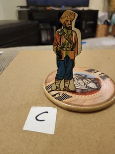 MARX SIKHS #15 Vintage Foot Soldier Tin Litho British Indian Army Figure - Picture 1 of 6