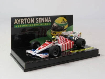 Minichamps Toleman Hart TG184 #19 Ayrton Senna GP Portugal 1984 1/43 540844329 - Immagine 1 di 4