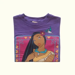 CAMISETA DE PROMOCIÓN DE PELÍCULA 100 % ALGODÓN HECHA EN EE. UU. POCAHONTAS AÑOS 90 DISNEY DE COLECCIÓN JUVENIL TALLA S - Imagen 1 de 8