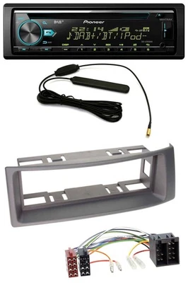 Pioneer CD MP3 AUX DAB USB Autoradio für Renault Megane Scenic Classic Cabrio Gr - Bild 1 von 4