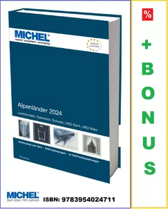 Michel-Alpenländer-Briefmarken-Europa-Katalog-Bd-E1-2024-Österreich-Schweiz - Bild 1 von 1