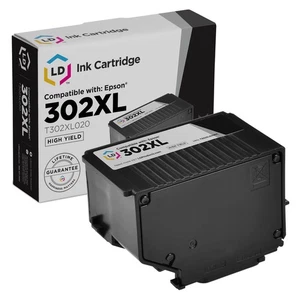 LD Replacement for Epson 302XL T302XL020 HY Black Ink Expression Premium XP-6000 - Picture 1 of 9